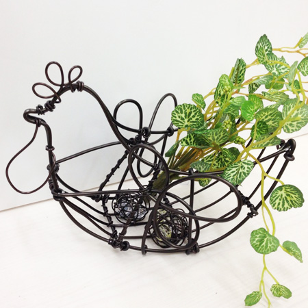 ニワトリさんバスケット